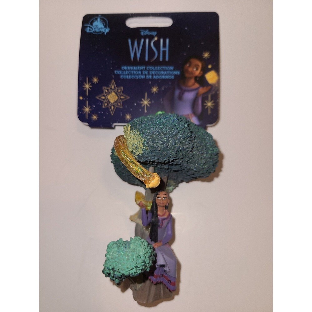 Disney Wish Asha and Star Sketchbook Christmas Tree Holiday Ornament